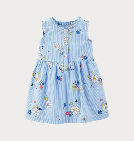 woven kids light blue color