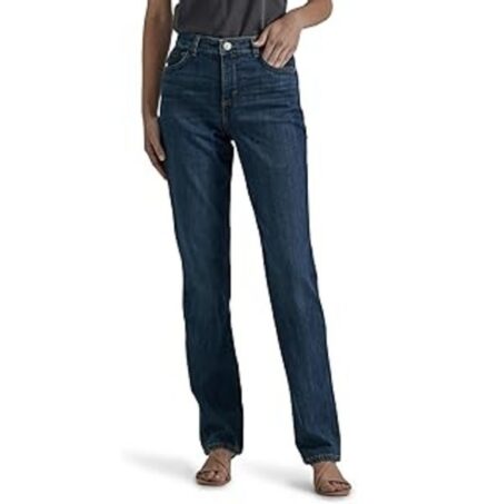 Lee Women's Instantly Slims Classic Relaxed Fit Monroe Straight Leg Jean