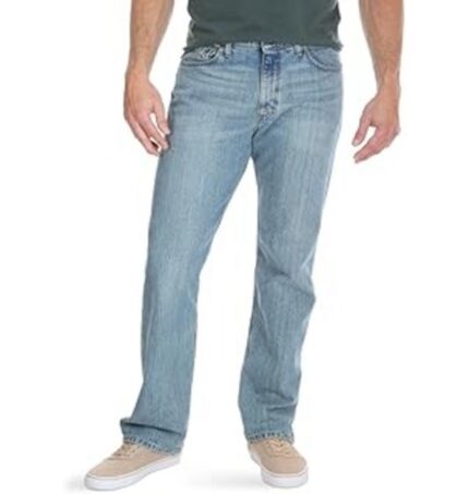 Wrangler Authentics Men's Regular Fit Comfort Flex Waist Jean