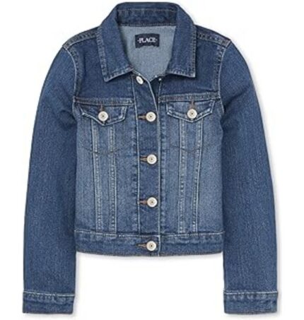 The Children's Place Girls' Basic Denim Jacket