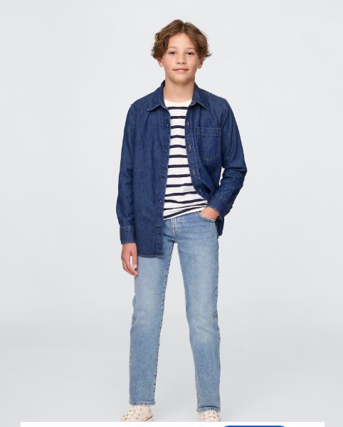 Motif-Detail Wide Leg Jeans